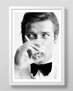 Roger Moore Art Print