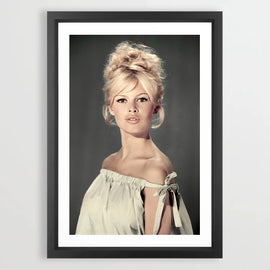 Bardot Pout Art Print