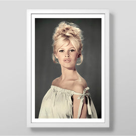 Bardot Pout Art Print