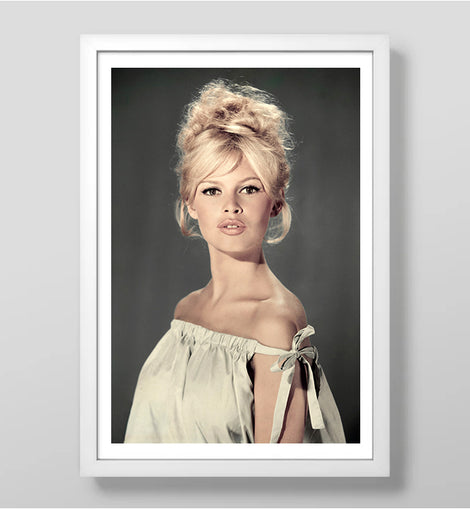 Bardot Pout Art Print