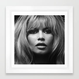 Bardot Portrait Art Print