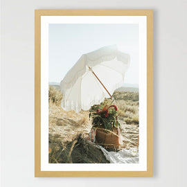 Beach Picnic Art Print