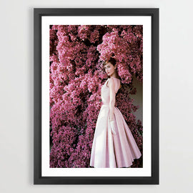 Audrey Blossom Art Print