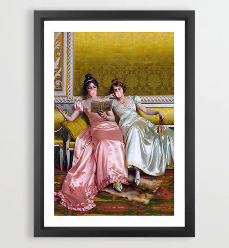 Century Sisters Art Print