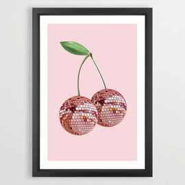 Cherry Disco Art Print