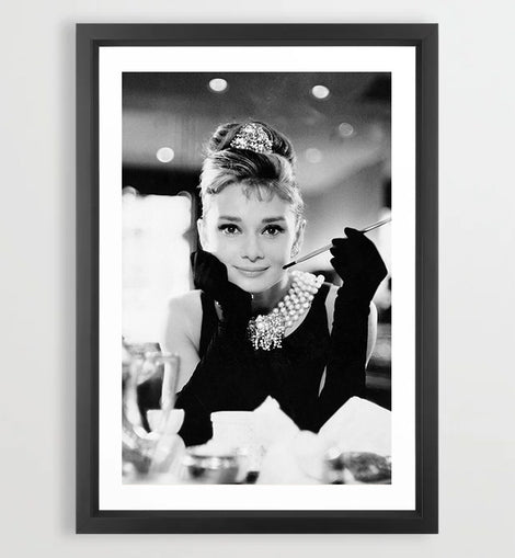 Classic Audrey Art Print