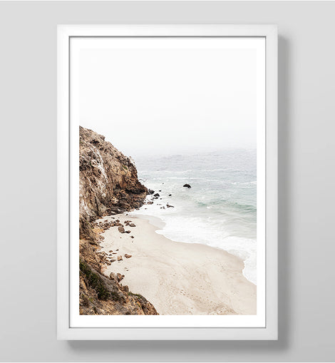 Coastline Art Print