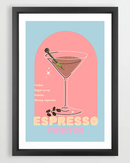 Espresso Cocktail Art Print