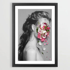 Falling Petals Art Print