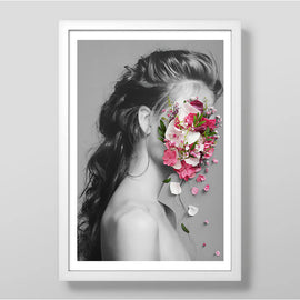 Falling Petals Art Print