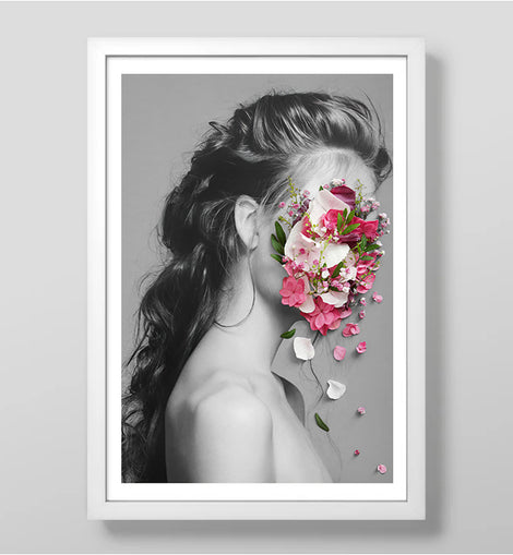 Falling Petals Art Print