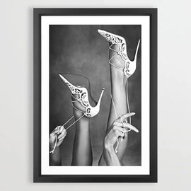 Fancy Pumps Art Print