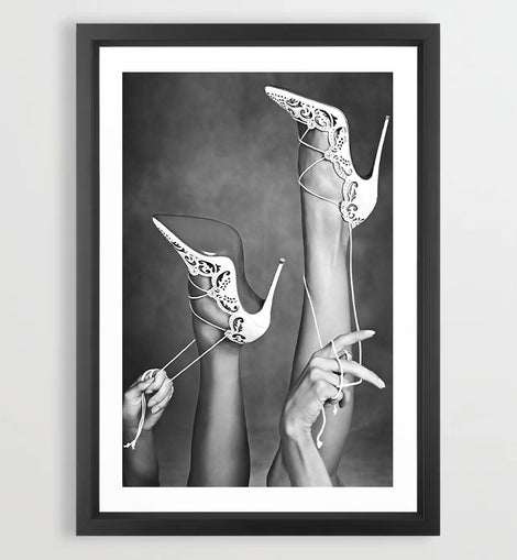 Fancy Pumps Art Print