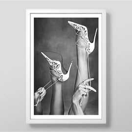 Fancy Pumps Art Print