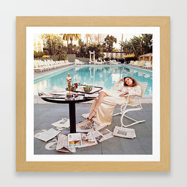 Faye Dunaway Oscar Art Print