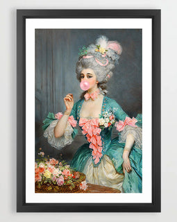 Madame Roses Art Print