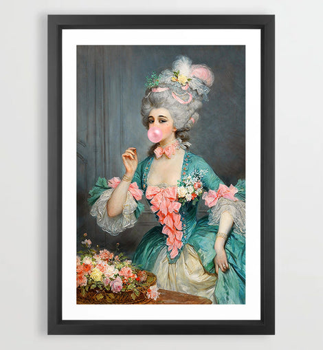 Madame Roses Art Print