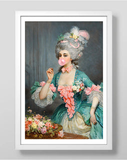 Madame Roses Art Print