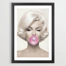 Marilyn Bubble Art Print