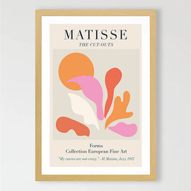 Curves Matisse Art Print