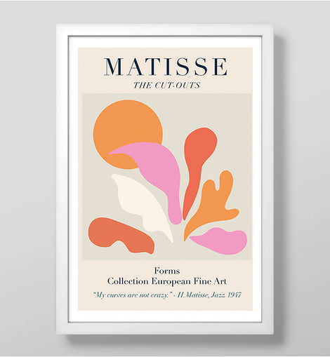 Curves Matisse Art Print