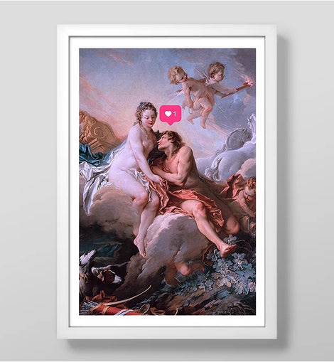 Modern Love Art Print