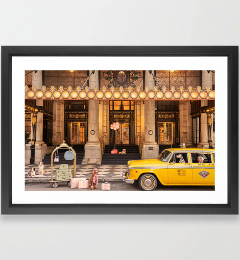 New York Dogs Art Print