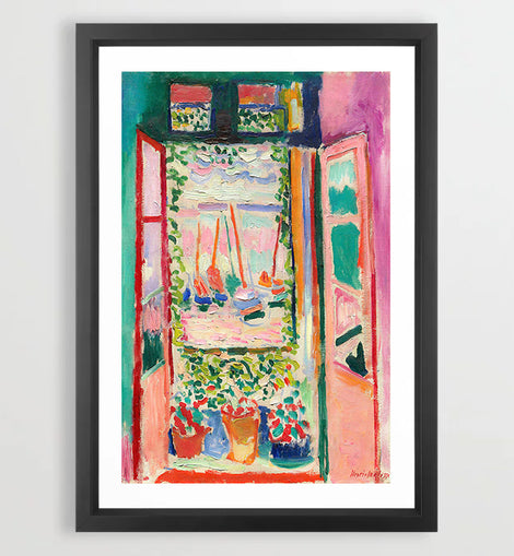 Open Window Matisse Art Print