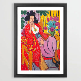 Red Robe Matisse Art Print