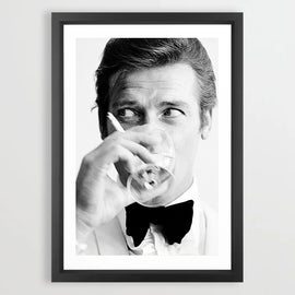 Roger Moore Art Print