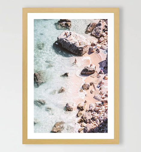 Sardinia Coast Art Print