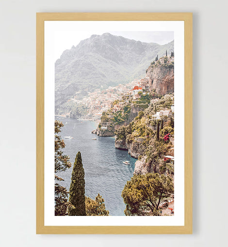 Spring in Positano Art Print