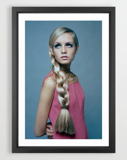 Twiggy Plait Art Print