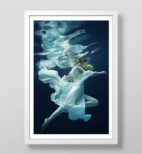 Underwater Dancer Art Print